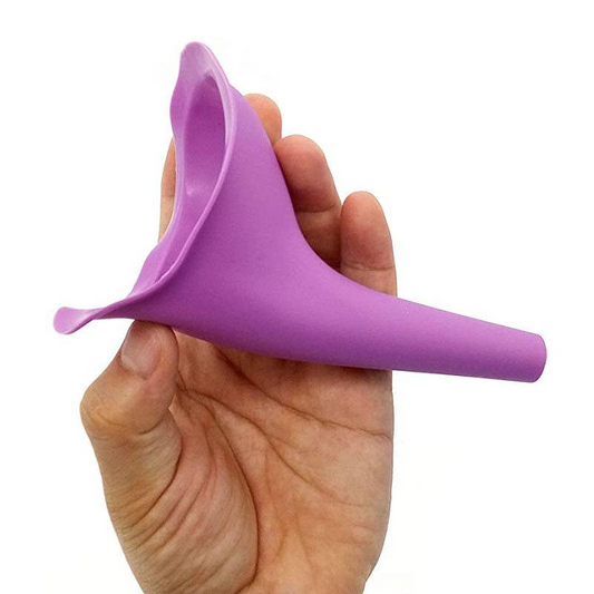 StandEase™ Women’s Pee Funnel – Reusable Silicone (15 cm)