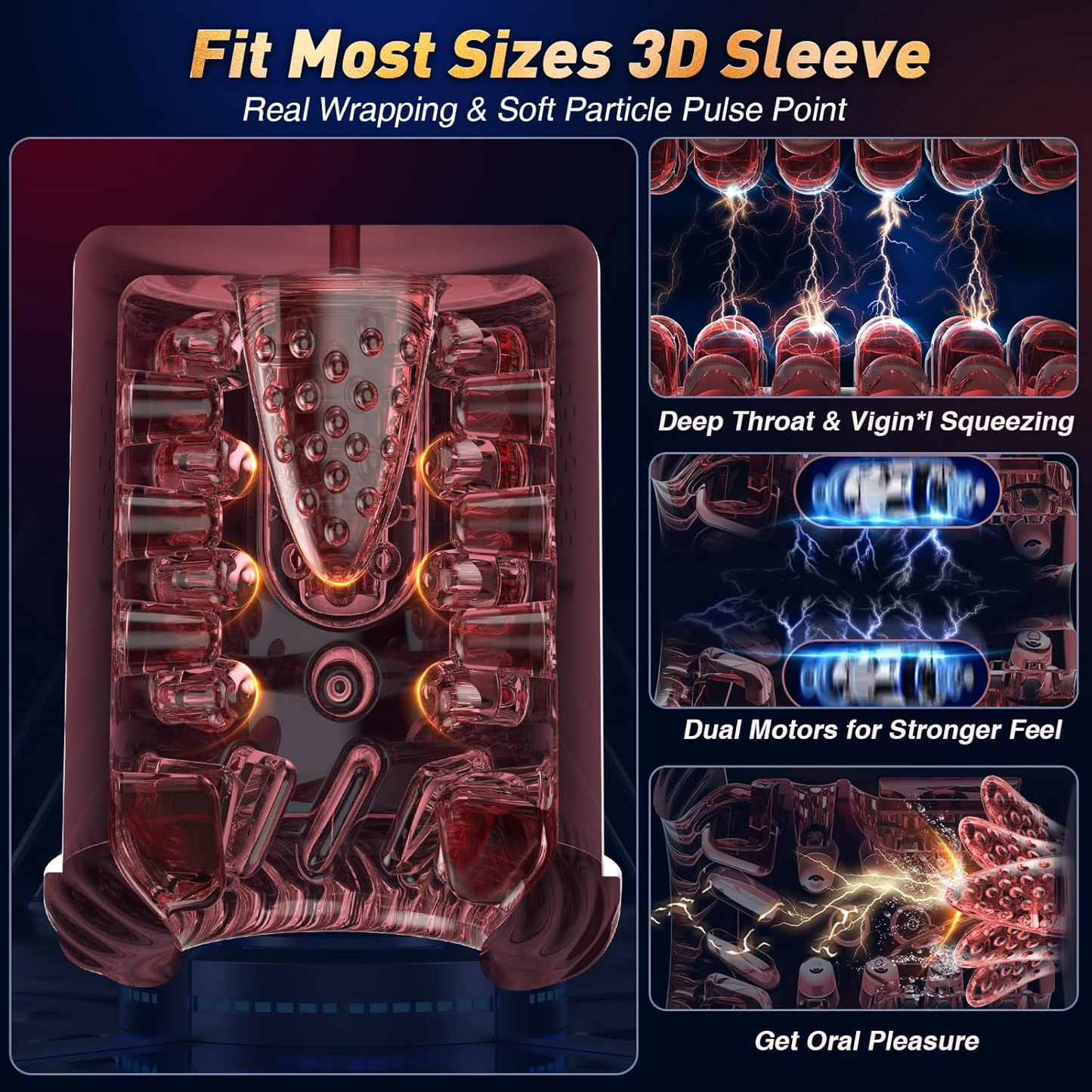 EINSEO AI Lover – App-Control Interactive Masturbator