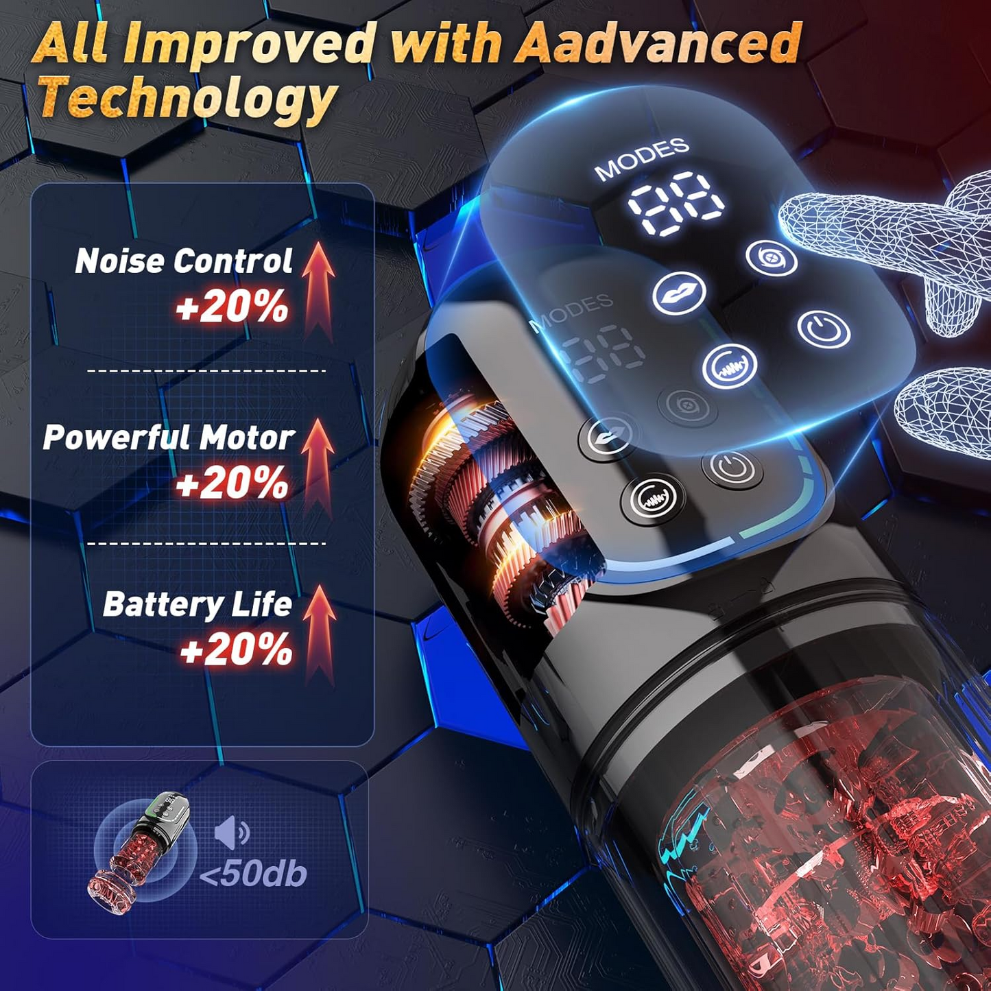 EINSEO AI Lover – App-Control Interactive Masturbator