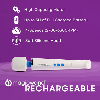 Magic Wand® Rechargeable – Authentic Cordless Massager