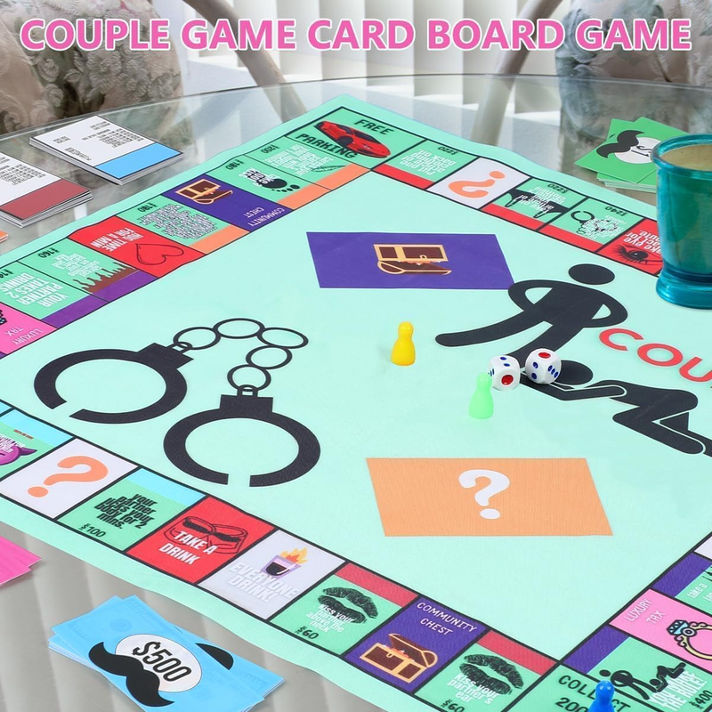 Adultopoly Couples Board Game