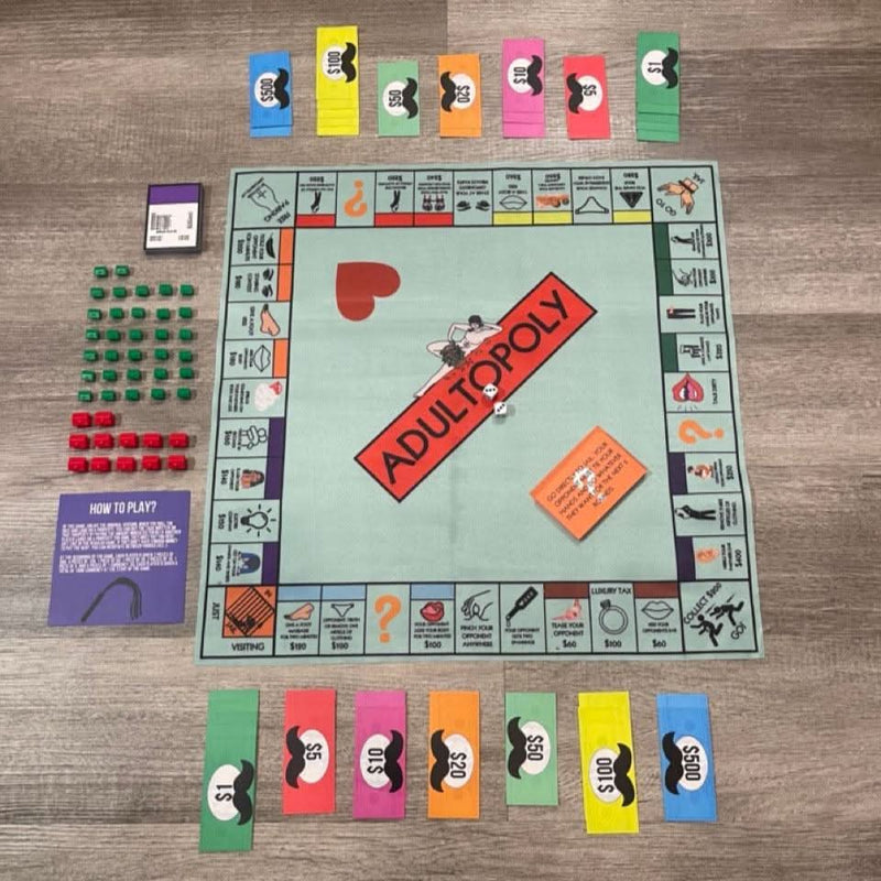 Adultopoly Couples Board Game