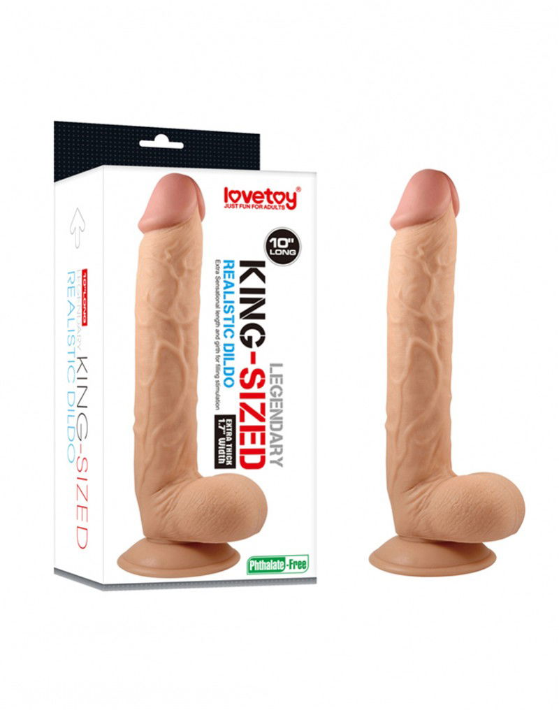 10 inches Legendary King Sized Realistic Dildo