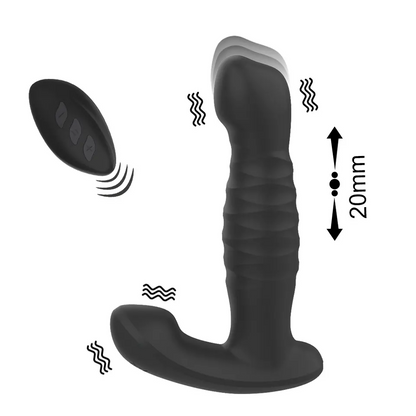 Rush Remote Thrusting & Vibration Prostate Massager