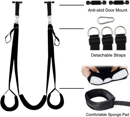 The Upgrade Detachable Sex Door Swing Restraints