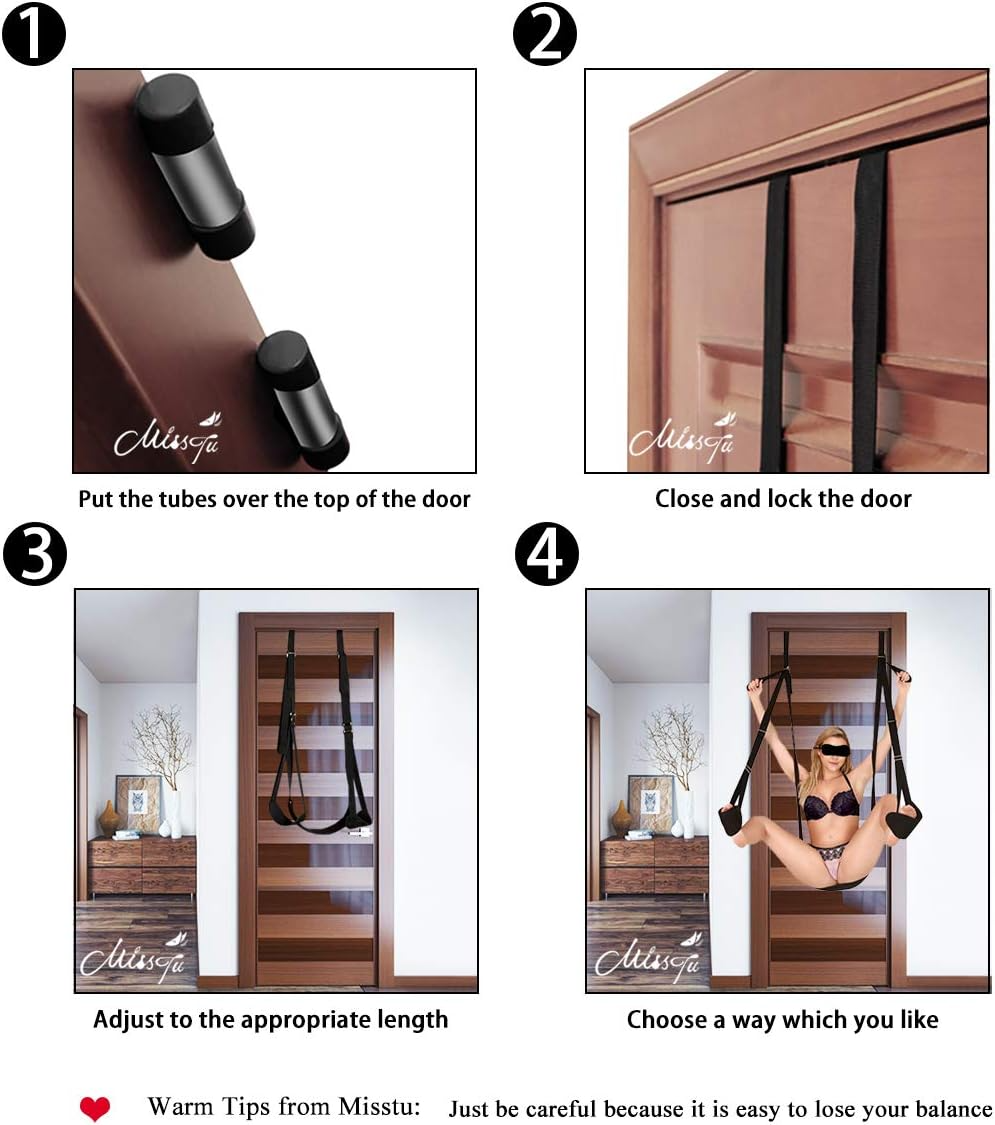 The Upgrade Detachable Sex Door Swing Restraints