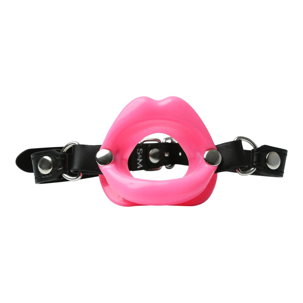 Silicone Lips Open Mouth Gag