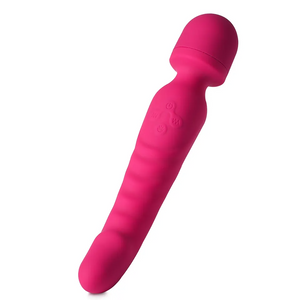 FLOOD DOUBLE SIDED HEATING VIBRATOR, Double ended Vibrator, Bendable, 9 inches Sirr