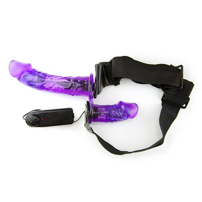 Mia Vibrating Double strap-on set