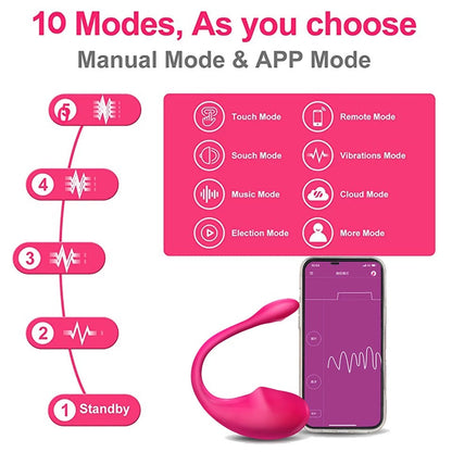 Flamingo No Distance Limit App Vibrator