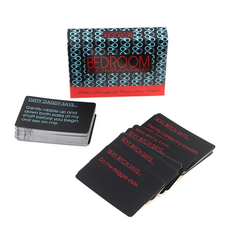 Bedroom Commands Card Game - Best Seller Sirr