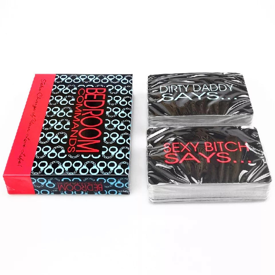 Bedroom Commands Card Game - Best Seller Sirr