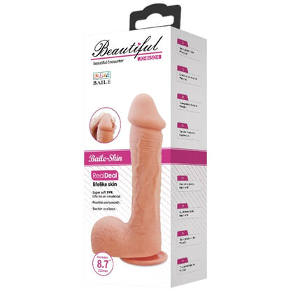BAILE - FAT DILDO JOHNSON REALISTIC SKIN 22 CM Sirr