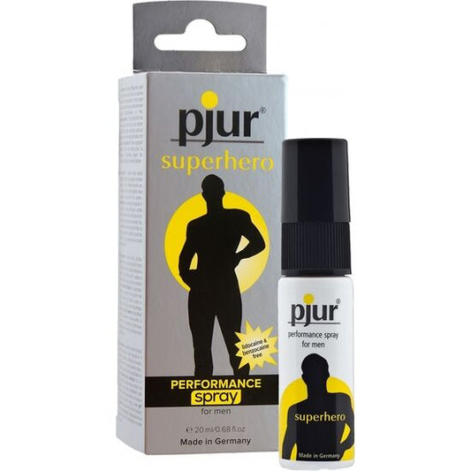 PJUR SUPERHERO PERFORMANCE SPRAY, Delay Spray, 20 ML, No lidocaine Sirr