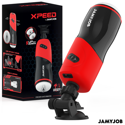 JAMYJOB - Xpeed Automatic Vagina Masturbator 5 Thrusting Modes with Sound Effect