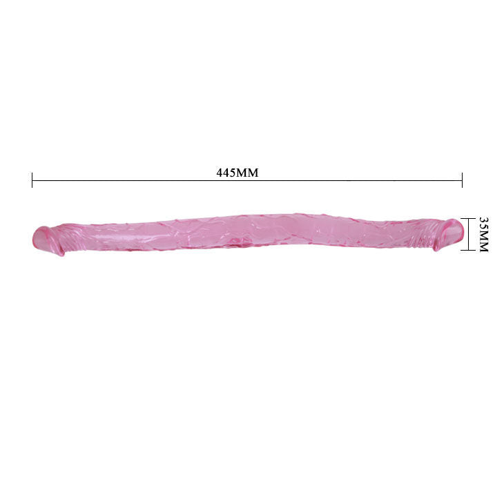 BAILE - Pink Double Dong 44.5 cm