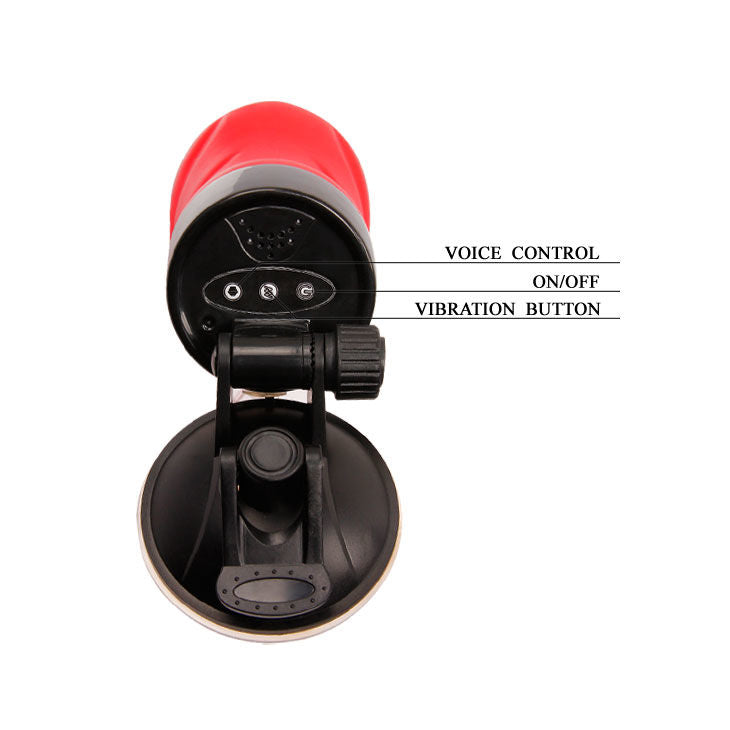 CRAZY BULL Masturbator, FLORA VOICE +VIBRATOR+SUCTION CUP Sirr