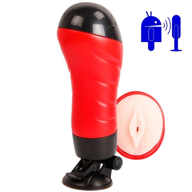 CRAZY BULL Masturbator, FLORA VOICE +VIBRATOR+SUCTION CUP Sirr