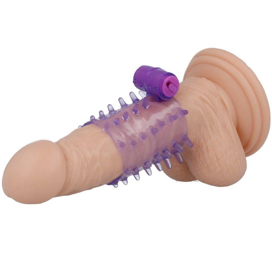 CASUAL LOVE - Ring Vibrating Sleeve Purple