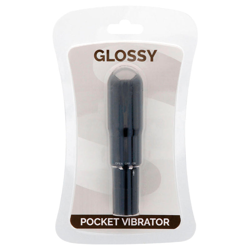 GLOSSY POCKET VIBRATOR , Travel Friendly, Quiet Sirr