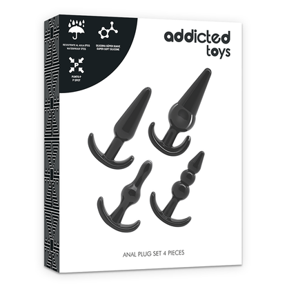 ADDICTED TOYS SET 4 ANAL PLUGS