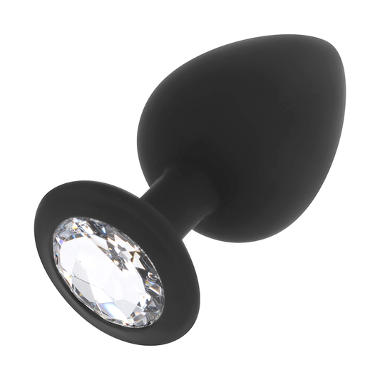 OHMAMA SILICONE BUTT PLUG DIAMOND