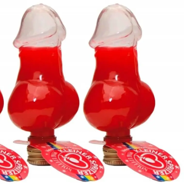 Sirrshop Penis‑Shaped Liqueur Bottle Set, Bachelors Party Edition