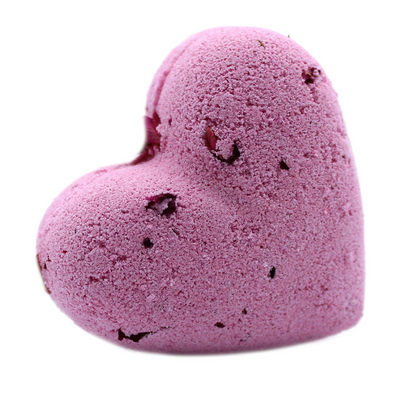 Sirrshop Love Heart Bath Bomb, Ylang & Rose 70g