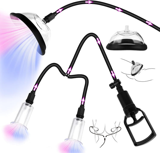 Sirrshop 3 in 1 Pussy & Nipple Pump Set