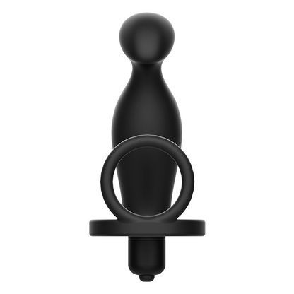 Sirrshop Toys Anal Massager and Cock Ring, Flexible ring, intense vibration