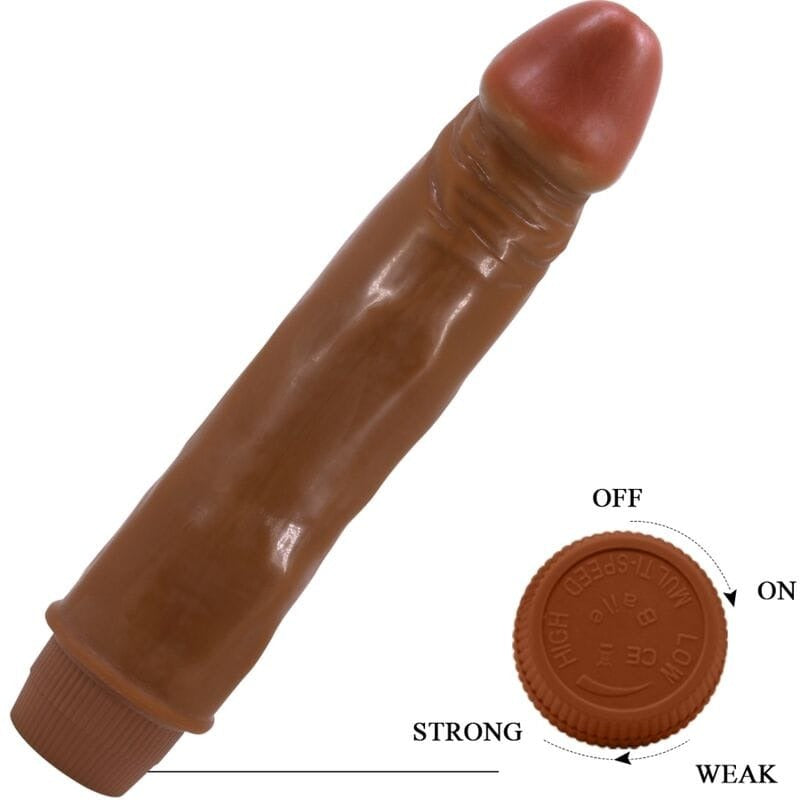 Baile Dwarf Realistic Dildo-Vibrator 21 cm