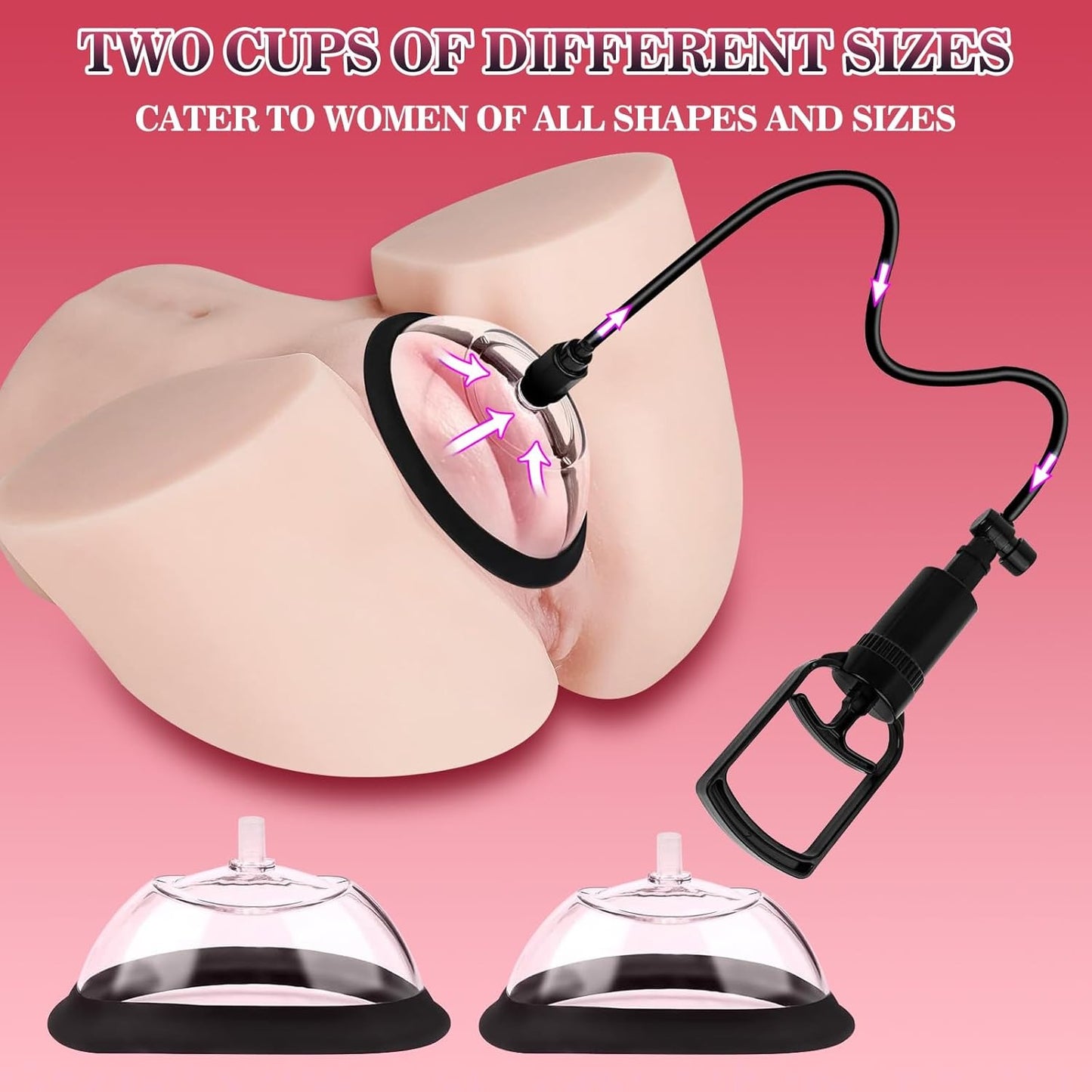 Sirrshop 3 in 1 Pussy & Nipple Pump Set