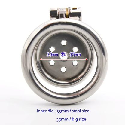 Sirrshop Stainless Steel Chastity Cage
