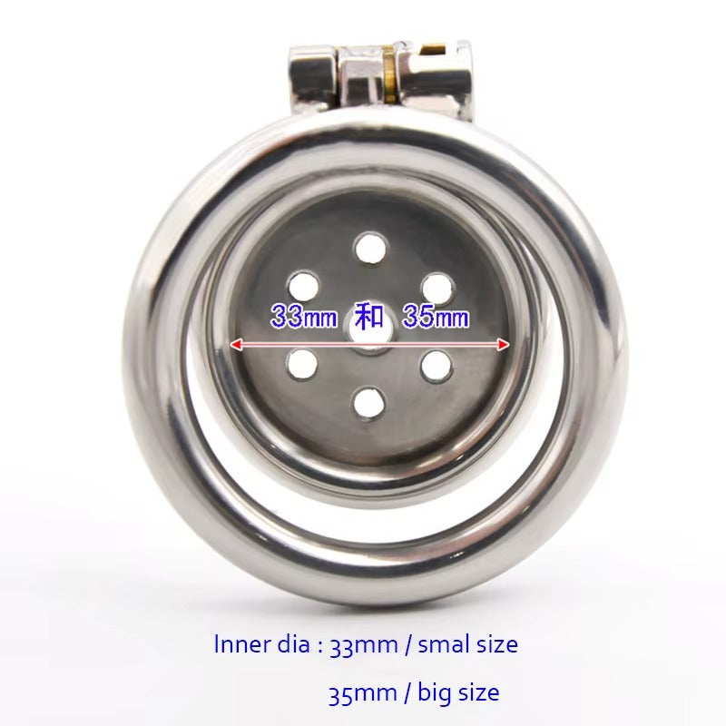 Sirrshop Stainless Steel Chastity Cage