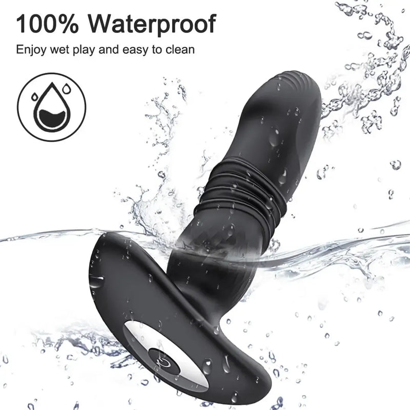 Sirrshop Thrusting Prostate Massager, Vibrator, Anal, Remote Controlled