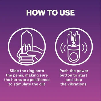 Durex Play Little Devil Vibrating Ring Sex Toy