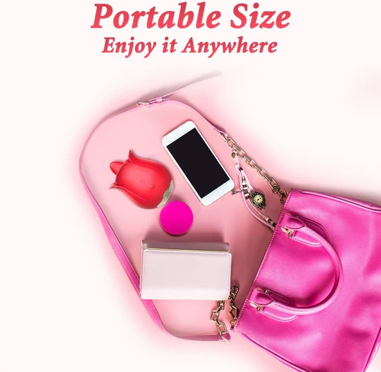 Sirrshop Rose Sex Toy, Clit Vibrator and Tongue Licker