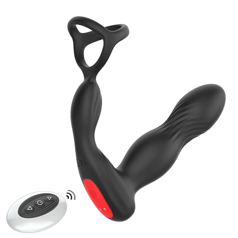 A-Heros Titan – Prostate Thrusting Vibrator with Penis Ring & Remote