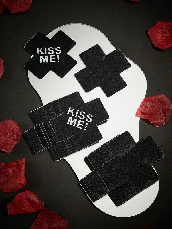 Kiss Me Nipple Pasties – Pair (2 Total)