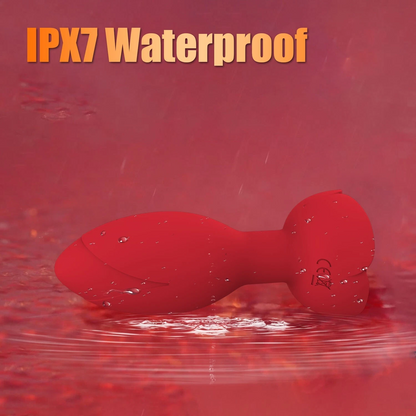 Sirrshop Rose plug, App control, 10 vibration modes, waterproof