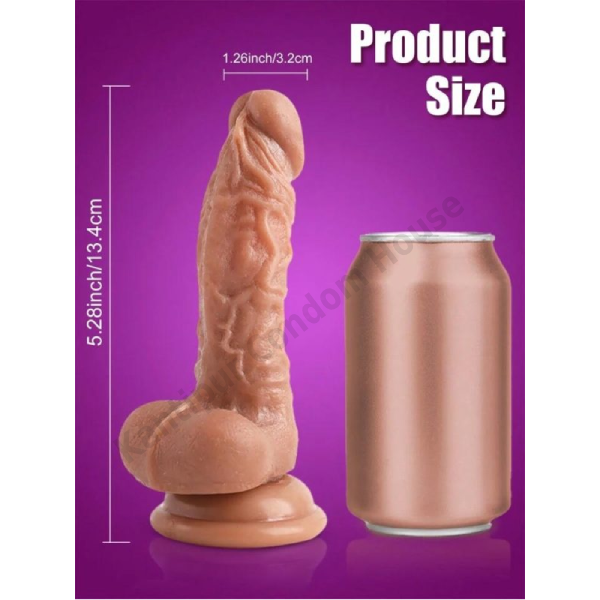 SirrShop Shell Realistic Vibrator  with 10 Modes, 15cm