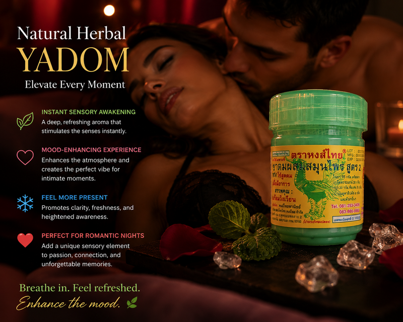 The Original Natural Herbal Yadom – The Refreshing Alternative for Poppers Lovers
